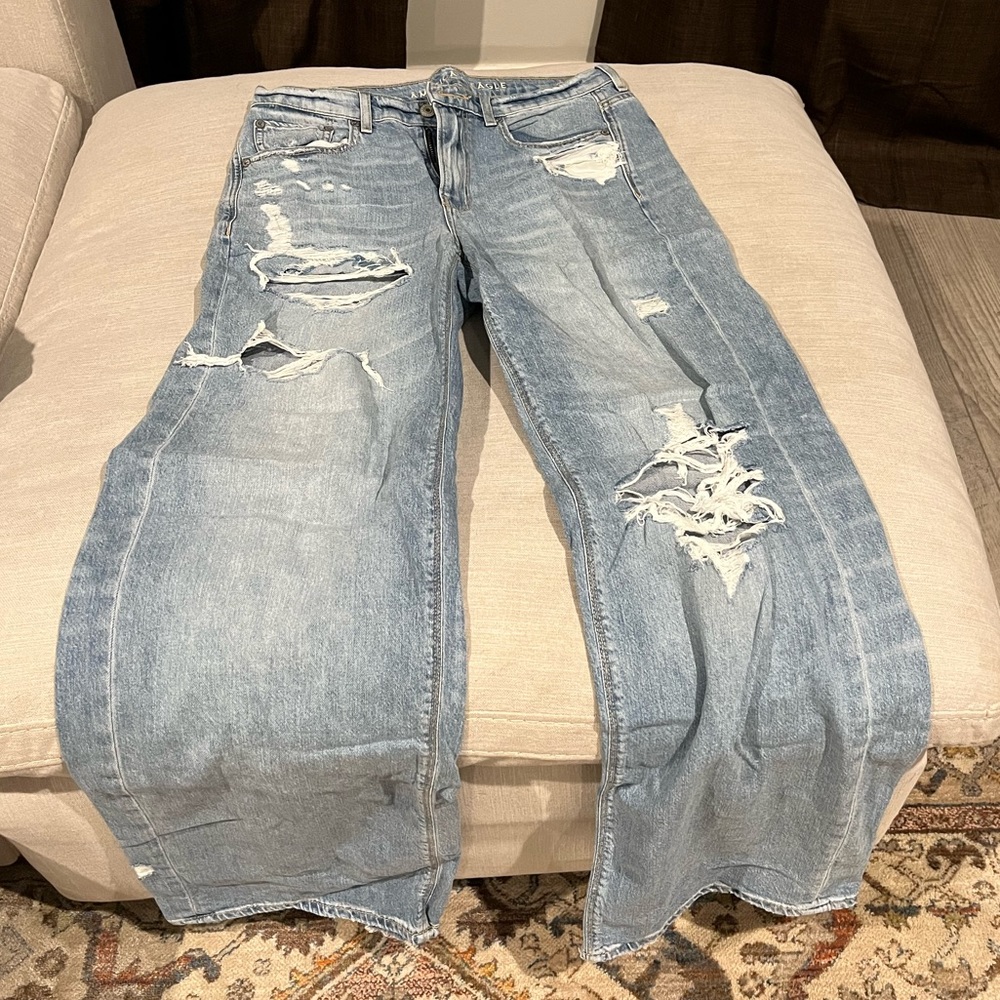 Size 6 long wide leg American Eagle jeans